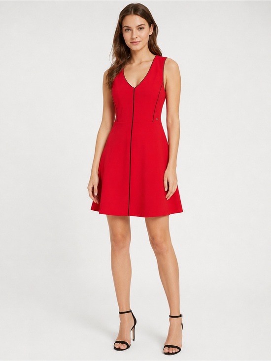 Armani Exchange Dresses & Skirts - NWT Armani Exchange fit-and-flare Red Mini Dress 4